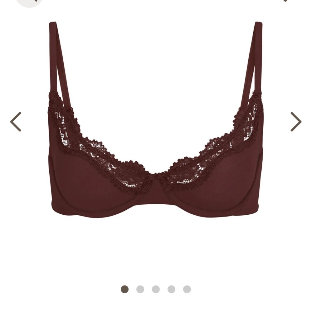 NWT SKIMS FITS EVERYBODY LACE UNDERWIRE BRA COCOA VARIOUS SIZES